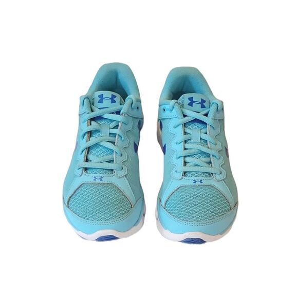 Under Armour Micro G Assert 6 Turquoise Mesh Running Athletic Sneakers - Picture 3 of 9